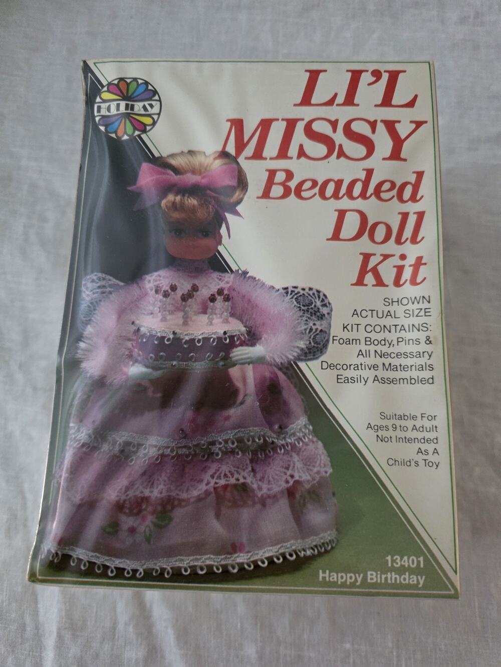 Li’l Missy Beaded Doll Kit Happy Birthday 13401